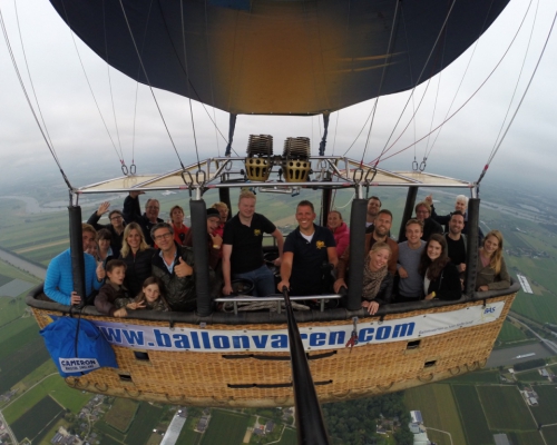 Ballonvaart Utrecht naar Maurik met BAS Ballon